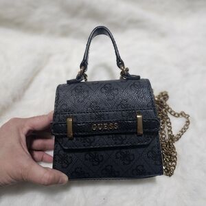 GUESS Micro Mini Top Handle Crossbody Bag